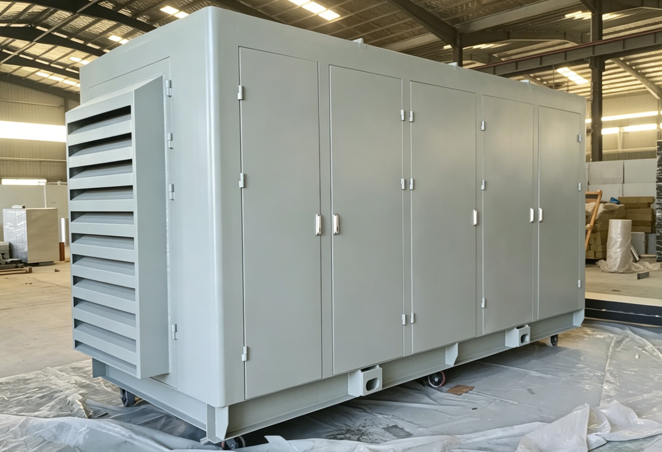 Custom Acoustic Energy Storage Cabinet Export Project for Nigeria Client