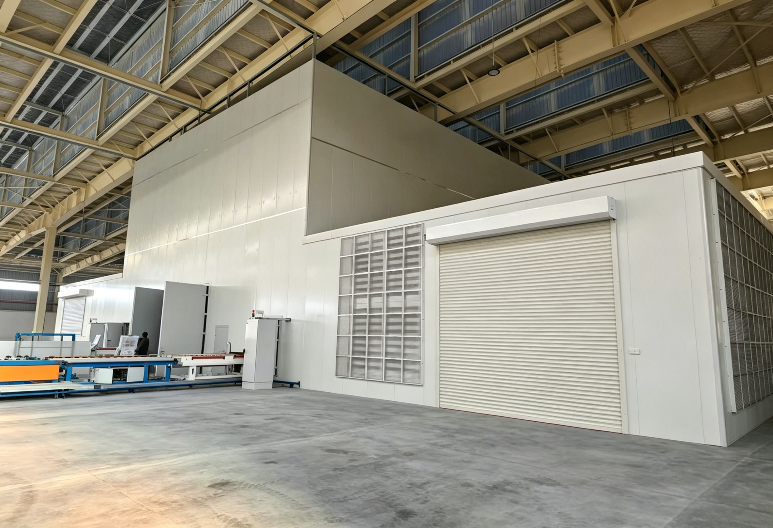 Noise Reduction Project for Tempering Furnace Fan Equipment | Hubei Hongnuo Environmental Protection Building Materials