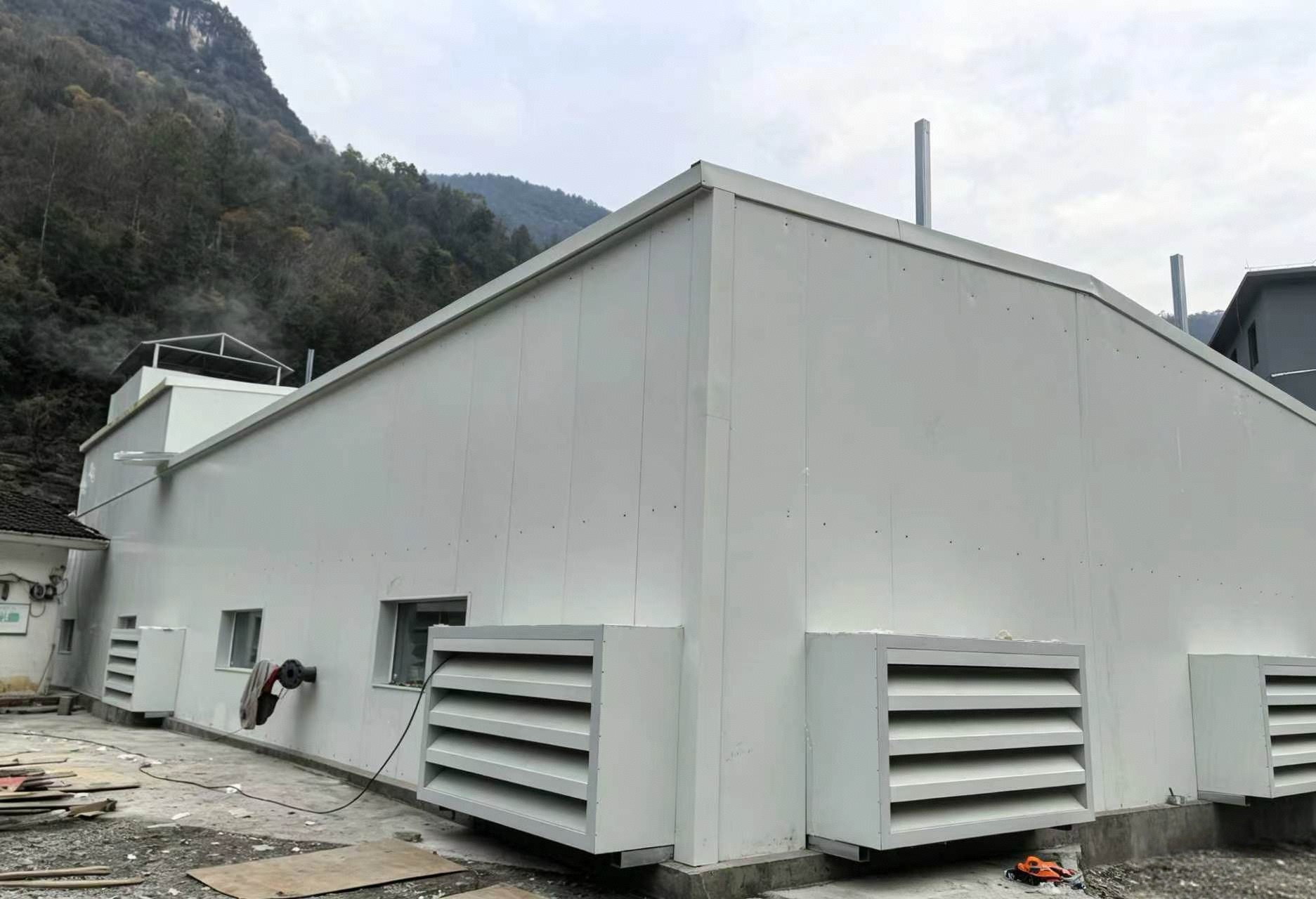 Coal Mine Ventilator Noise Control Project | Industrial Noise Reduction Solution