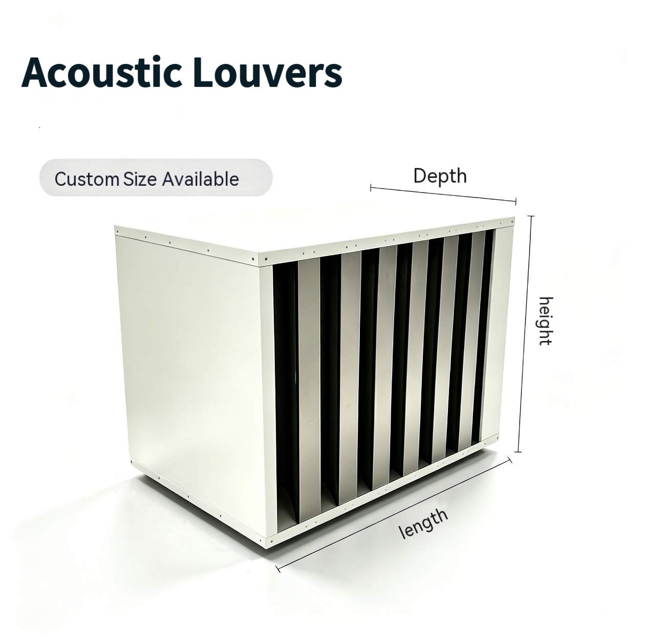 Acoustic Louvers for Noise Control & Ventilation 